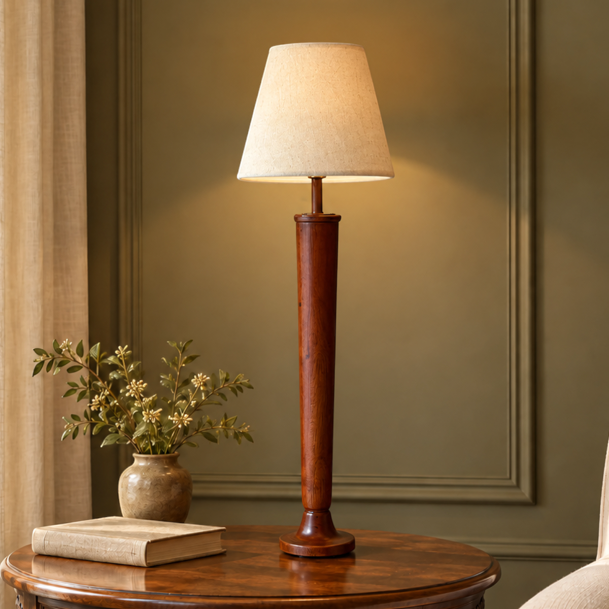 Tapered Column Table Lamp