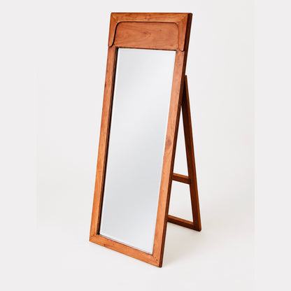 Wood Crest Full-Length Mirror