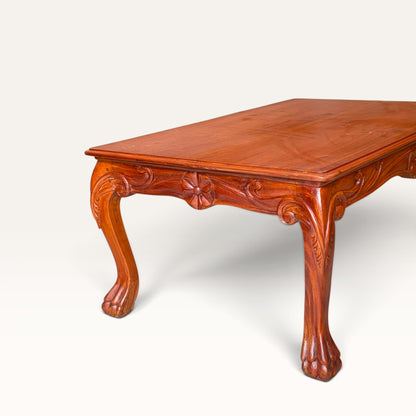 Floral Motif Carved Centre Table