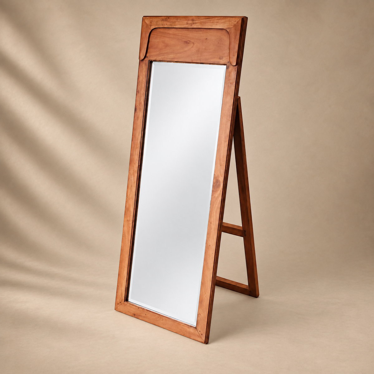 Wood Crest Full-Length Mirror